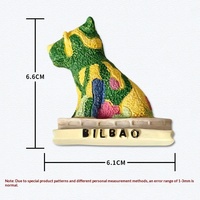 Aimant de réfrigérateur personnalisé Espagne Bilbao, aimant de réfrigérateur 3D, souvenir de voyage, cadeau, décoration, aimant de réfrigérateur promotionnel