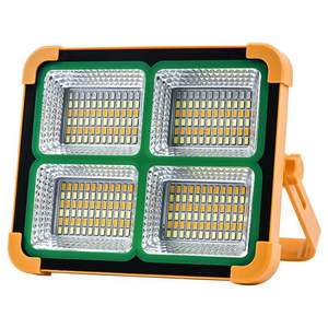 Luz de inundación LED <span class=keywords><strong>solar</strong></span> grande a buen precio, luz de emergencia <span class=keywords><strong>solar</strong></span> impermeable para acampar al aire libre, reflector alimentado por energía <span class=keywords><strong>solar</strong></span> recargable - Product Image 5