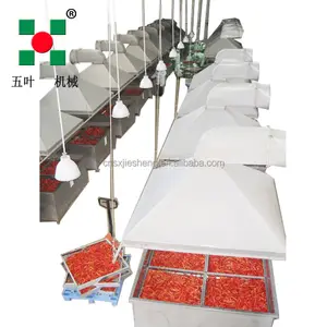 High quality stainless steel oven scallion de-watering tank 300kg drying box type dryer