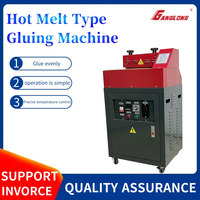 Machine à colle thermofusible, colle en points pour plieuse-encollante, sacs en papier, papier de démoulage, boîtes en carton, bois, contrôleur de formation
