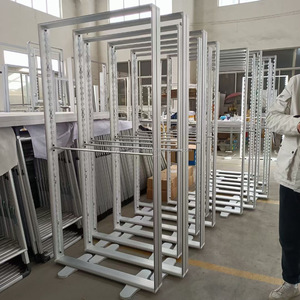 Led seg vải Backdrop hiển thị đứng <span class=keywords><strong>Pop</strong></span> Up có thể gập lại hộp Đèn xách tay khung nhôm cho trung tâm mua sắm - Product Image 2