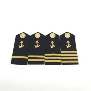 Spalline personalizzate di alta qualità spalline uniformi spalline del capitano della compagnia aerea - Product Image 1