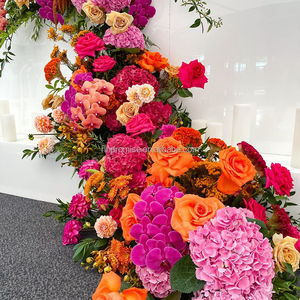 <span class=keywords><strong>Promise</strong></span> Läufer aus Künstlichen Blumen, Hochzeits-Blumenreihe, Blumen-Arrangement, Blumenläufer für Hochzeitsdeko - Product Image 6