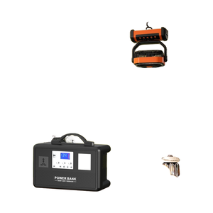 Générateur solaire portable, station d'alimentation d'urgence, batterie LiFePO4 200W, panneau solaire MPPT, stockage de batterie pour le <span class=keywords><strong>camping</strong></span>, la maison, la voiture au Royaume-Uni - Product Image 2