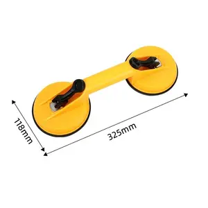 DL-XP22 glass suction cup, powerful heavy duty lifter, single and double jaw vacuum aluminum alloy fixing tool