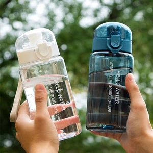 Botella de Agua Deportiva de 550 ml con Aislamiento Térmico, Tapa Anticaídas, Gran Capacidad, Botella de Plástico Portátil para Gimnasio y Actividades al Aire Libre - Product Image 2