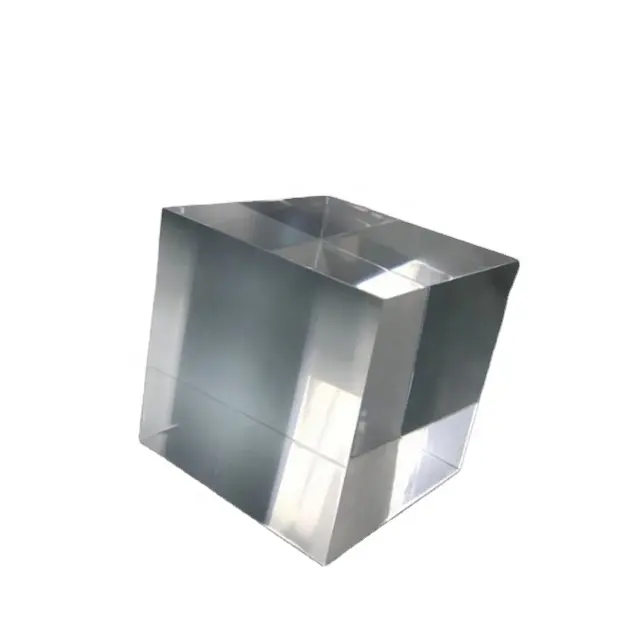 Прозрачный Твердый акриловый куб для ювелирных изделий и косметики