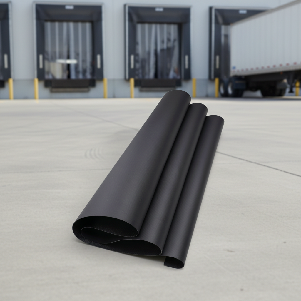 USA Market Heavy Duty PVC Tarpaulin NFPA 701 Certified for Truck Covers & Industrial Curtains