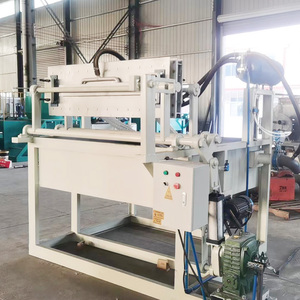 Hoàn toàn tự động trang trại sử dụng giấy bột giấy khay trứng máy ép giá giấy Khay trứng nhỏ Máy làm - Product Image 1
