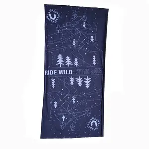 Vente en gros bandana tube de cou de haute qualité, motif d'impression par sublimation, bandana d'impression personnalisé