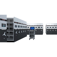 Système de compactage mobile électrique avec IA et localisation visuelle automatique en option, capacité de charge ultra-robuste pour la gestion immobilière et les bureaux