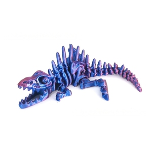 Modèle articulé imprimé en 3D personnalisé Jurassic, jouet dinosaure squelette Spinosaurus, cadeau - Product Image 4