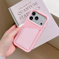 Coque de téléphone style pantalon de yoga très tendance pour iPhone 13 14 15 16 Pro 17, antichute et super spacieuse