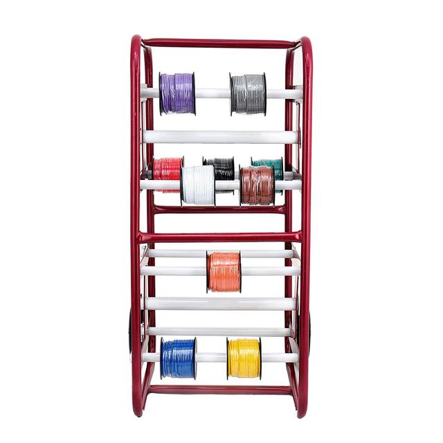 Wire & Cable Caddie for Cable Spools Heavy Weight Cable Roller Stand
