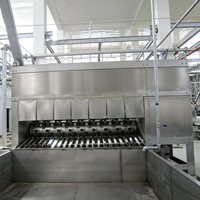 Machine à épiler les porcs en acier inoxydable. Le choix du modèle est basé sur le poids de la carcasse des porcs