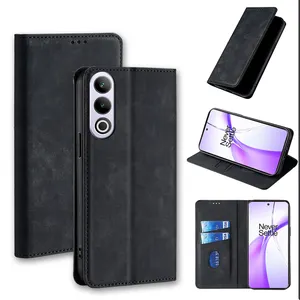 Capa de couro flip case para Oneplus Ace 3V 3V 5G3 2V 2 Pro, porta-carteira de luxo para Oneplus Ace