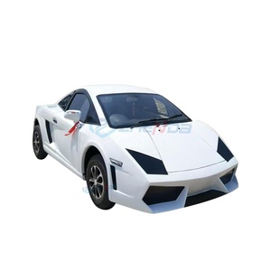Auto Clásico Eléctrico Blanco Personalizado de Bajo Precio, Mini Auto Retro - Product Image 1