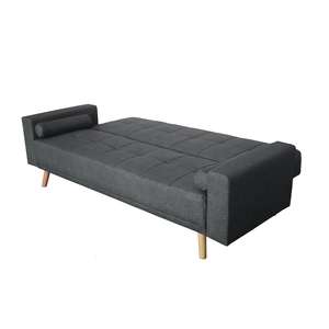 Canapé-lit pliable gris foncé tendance, nouveau design pour salon - Product Image 3