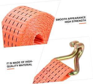 Correa de Amarre con Trinquete de Alta Resistencia, Ajustable, de Poliéster, para Camiones, Automóviles, Motocicletas, Carga, Correas de Sujeción con Trinquete - Product Image 3