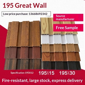 Panel de Pared Ecológico de Madera, Revestimiento de Pared Interior Verde Kemo, Tablero de Protección, Panel de Fondo, Madera Plástica Compuesta, Ignífugo, Encastrable - Product Image 3