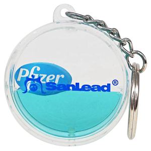 液体溶岩流タブレットフロート液水カプセルフローターオイルバブル液ピル浮き薬フローティングキーホルダー - Product Image 2