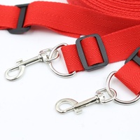 Kit de Bondage et Fétichisme Quaige pour Adultes – Menottes et Liens Chevilles, Ceinture BDSM en Polyamide Noir/Rouge, Jouets Sexuels de Rôle Améliorés 263g