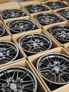 Jantes YQ à Déport Profond 18x8j 18x9.5j ET 20/22 PCD 5x120 CB 74.1 Jante Style Rétro pour BMW E60 E39 E40 E30 M5 M3 Noir Hyper Black - Product Image 5