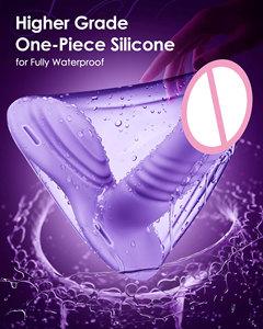 Vibrateur G-Spot mains libres télécommandé par application, stimulateur vibrant portable, godemiché à sangle pour femmes et <span class=keywords><strong>jeux</strong></span> de couple - Product Image 3