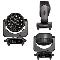 Projecteurs LED mobiles ZY 1940 RGBW Bee Eye Moving Head DJ Light CTO Beam Wash 3-en-1 Rotation illimitée DMX512 FB4 IP20 350W