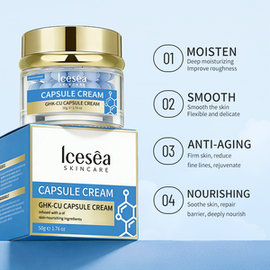 ครีมแคปซูลบลูคอปเปอร์เปปไทด์ ICESEA: ลดเลือนริ้วรอย กระชับผิว และลดเลือนริ้วรอยเล็กๆ - Product Image 4