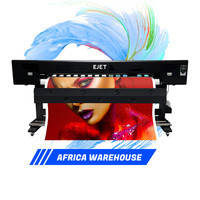 Impresora Eco Solvente I3200 de Fábrica, 2/4 Cabezales, 10 Pies, Impresora Eco Solvente de 3.2m, Plotter de Solvente para Pancartas Flexibles I3200