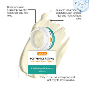 Crème Anti-Rides Efficace au Rétinol et aux Peptides, Répare le Relâchement Cutané, Éclaircissante, 30g, Soin de Nuit pour Peaux Matures - Product Image 2