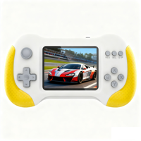 Nueva Consola de Videojuegos Portátil Retro Mini X9M de 3 Pulgadas, Compatible con Salida AV, Función de TV, Dos Jugadores