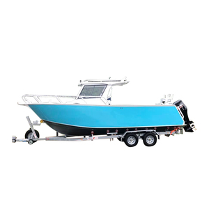 Yacht <span class=keywords><strong>de</strong></span> pêche <span class=keywords><strong>de</strong></span> luxe en Aluminium, cabine centrale, 25ft, 7.5m, bateau avec marche - Product Image 3