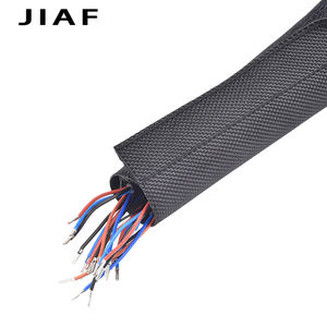 <span class=keywords><strong>Manchon</strong></span> de câble en PVC 15-70mm étanche avec ruban Réutilisable Faisceau de câbles <span class=keywords><strong>Gaine</strong></span> Enveloppe Ignifuge Isolation Protecteur Fil - Product Image 1