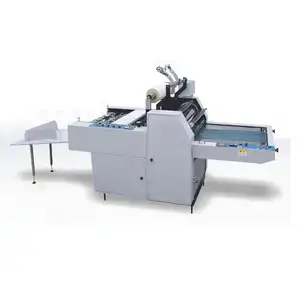 [JT-YFMB950] CE sertifikası yarı otomatik ön kaplamalı termal kağıt profesyonel plastik Laminating laminasyon makinesi