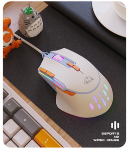 ZIYOULANG M2 Mouse da gioco RGB Glow Laptop Esports Mouse per la personalizzazione della definizione Macro 12800DPI - Product Image 2
