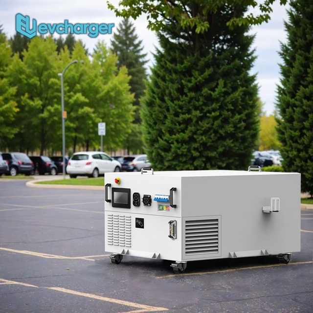 Outdoor 40kw DC Fast Charger Portable Power Bank OCPP 1.6/2.0 Battery Storage Electric Vehicle Charging Station for EV Charger