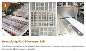 Machine à enrober au chocolat Macadamia, conche et raffineur, machine à enrober au chocolat Lion - Product Image 4