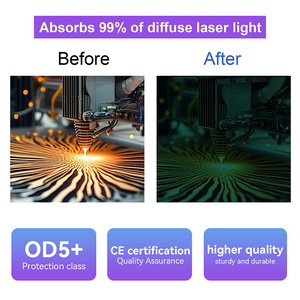 Oem ODM 1064nm Laser an toàn kính chuyên nghiệp mũ nón sử dụng CO2 bảo vệ kính IPL Laser tóc loại bỏ kính kính - Product Image 5