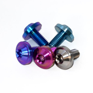 Nhà máy CNC ô tô xe động cơ xe đạp bánh xe trang trí Hợp kim Titan OEM Đầu An ninh trang trí vít - Product Image 5