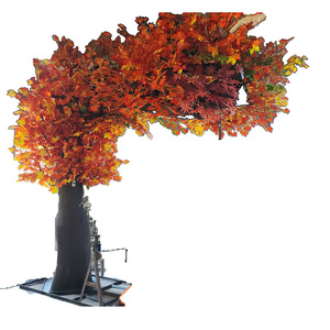 Grand arbre d'érable artificiel Shenghong Landscape pour décoration extérieure d'hôtel ou d'entrée de centre commercial - Product Image 1