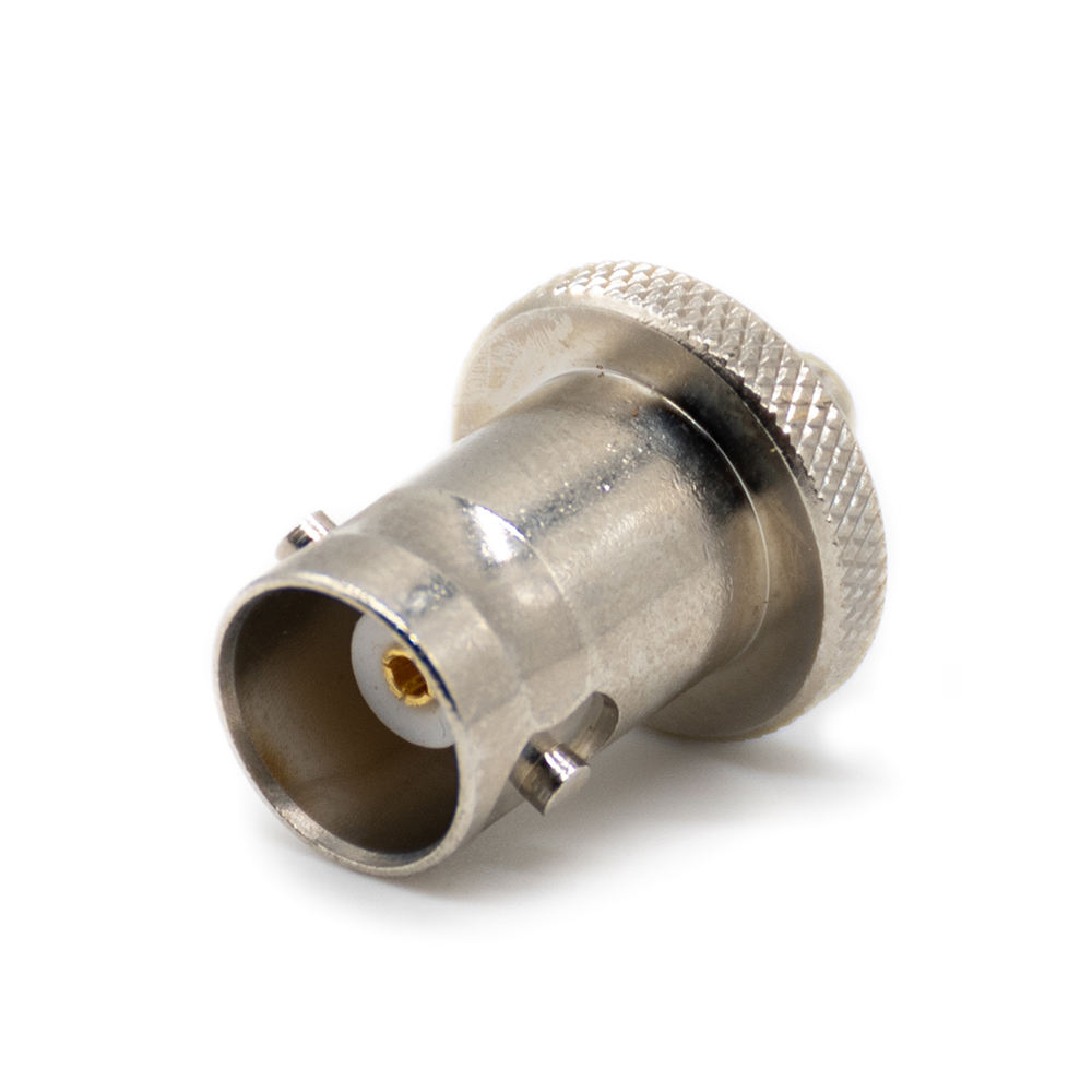 Connecteur BNC femelle vers RP-SMB femelle, droit