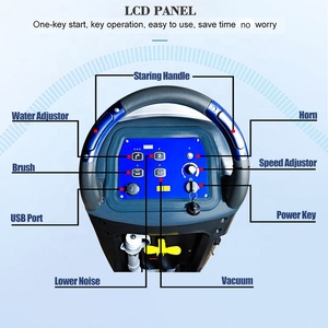 MLEE-530H Máquina <span class=keywords><strong>de</strong></span> Limpieza <span class=keywords><strong>de</strong></span> Pisos Autopropulsada a Batería, Fregadora <span class=keywords><strong>de</strong></span> Pisos <span class=keywords><strong>de</strong></span> Mármol para Hoteles y Garajes - Product Image 4
