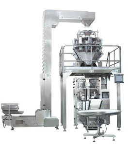 Báscula de combinación automática eléctrica de 14 cabezales, báscula de pesaje automática multicabezal para envasado de alimentos y bebidas, Material de madera PLC - Product Image 6