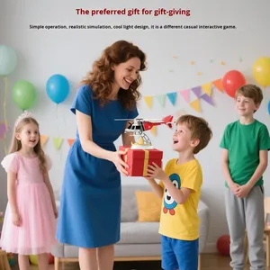 6CH 전동 2.4G 1/33 RC 플라이바리스 모델 헬리콥터 6축 자이로 기압계 고도 설정 초보자용 무선 조종 장난감 1080p - Product Image 5