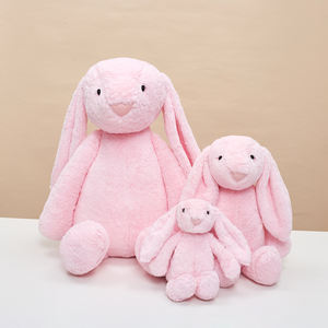 Muñeca <span class=keywords><strong>Bonnie</strong></span> de Orejas Largas Color Rosa de 22 Pulgadas (56 cm), Peluche de Conejo Reconfortante - Product Image 1