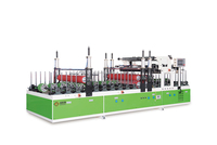 Ligne de production d'emballage intelligente WPC Wide Board MDF Surface PUR Machines à bois