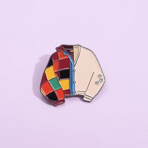 Bros konser lucu pin Enamel logam kustom untuk Piano peralatan musik simbol Pop musik Lapel lencana untuk teman - Product Image 1