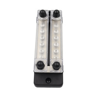Barre de distribution d'alimentation, 28 bornes, DC 12-48V AC 110-300V, bloc de bornes marine
